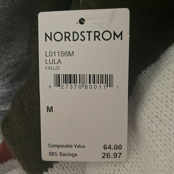 By Design Cardigant Sweater Womens colorblock striped cardigan casual NWT - Picture 4 of 4